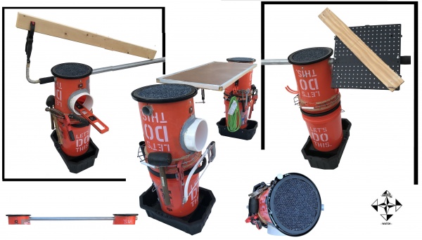ultimate 5 gallon bucket workmate workbench