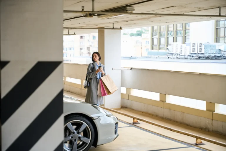 pathways to parking lots and parking garages crucial in tactical parking.