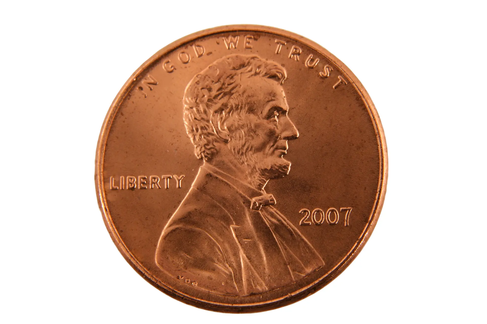 Sparkling clean penny; how to clean pennies.