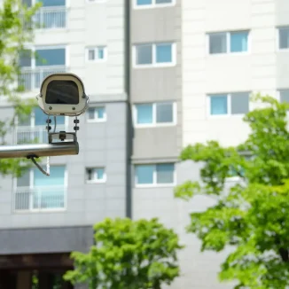 CCTV security camera at hotel hotels surveillance cameras
